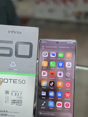 Infinix Note 50 4G 256 GB Gray