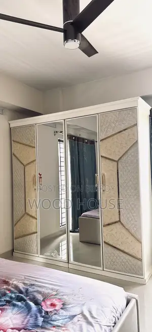 Luxury Soft Embossed Almirah