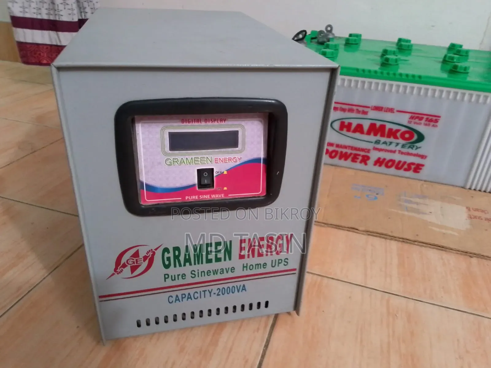 Complete 2000VA IPS Package With HAMKO 165Ah Batteries (2 Pcs)