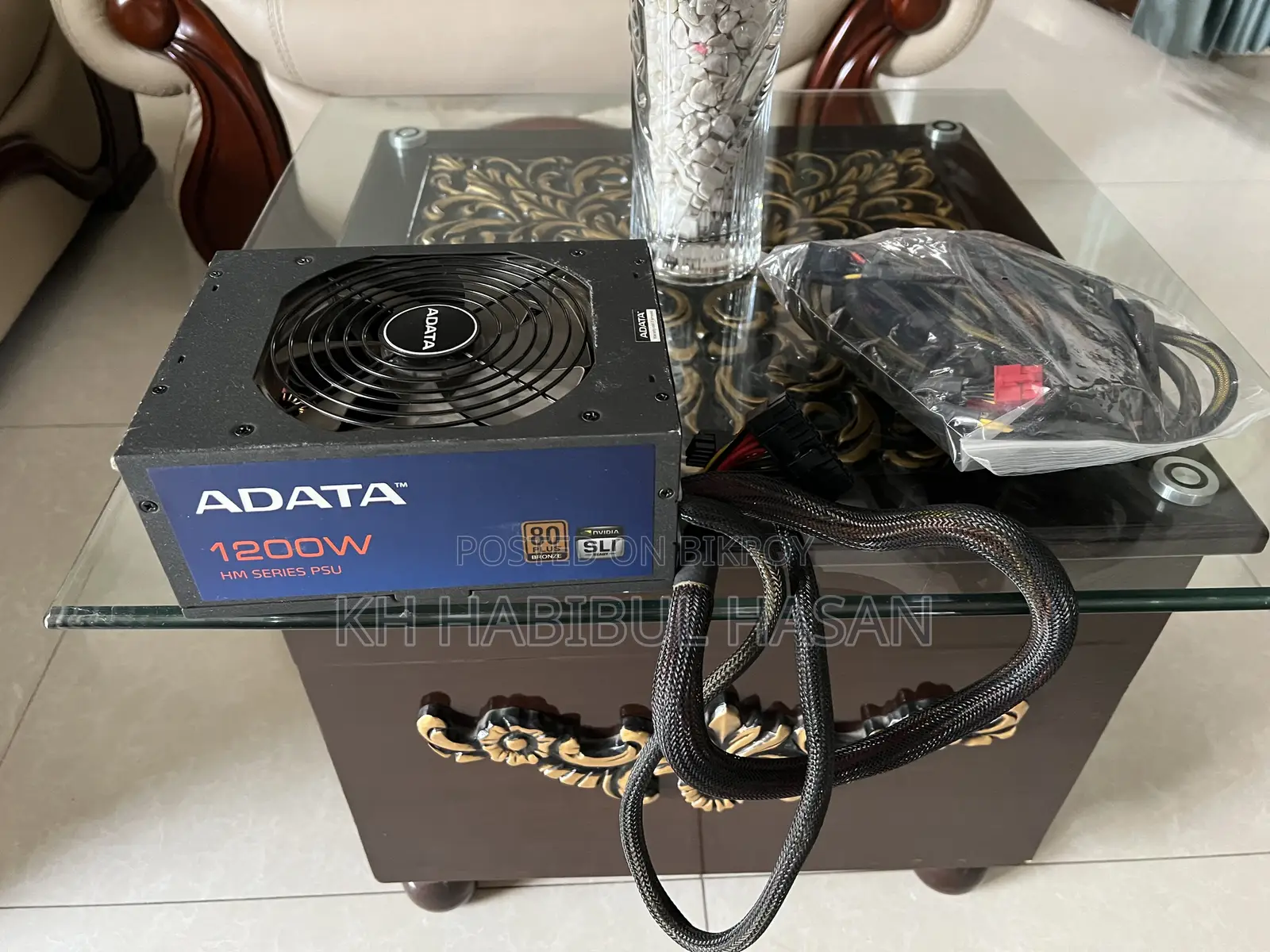 Power Supply Adata 1200W, HM Series for Gaming PC