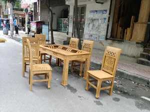 ডাইনিং টেবিল সেট উইথ ৬ চেয়ার