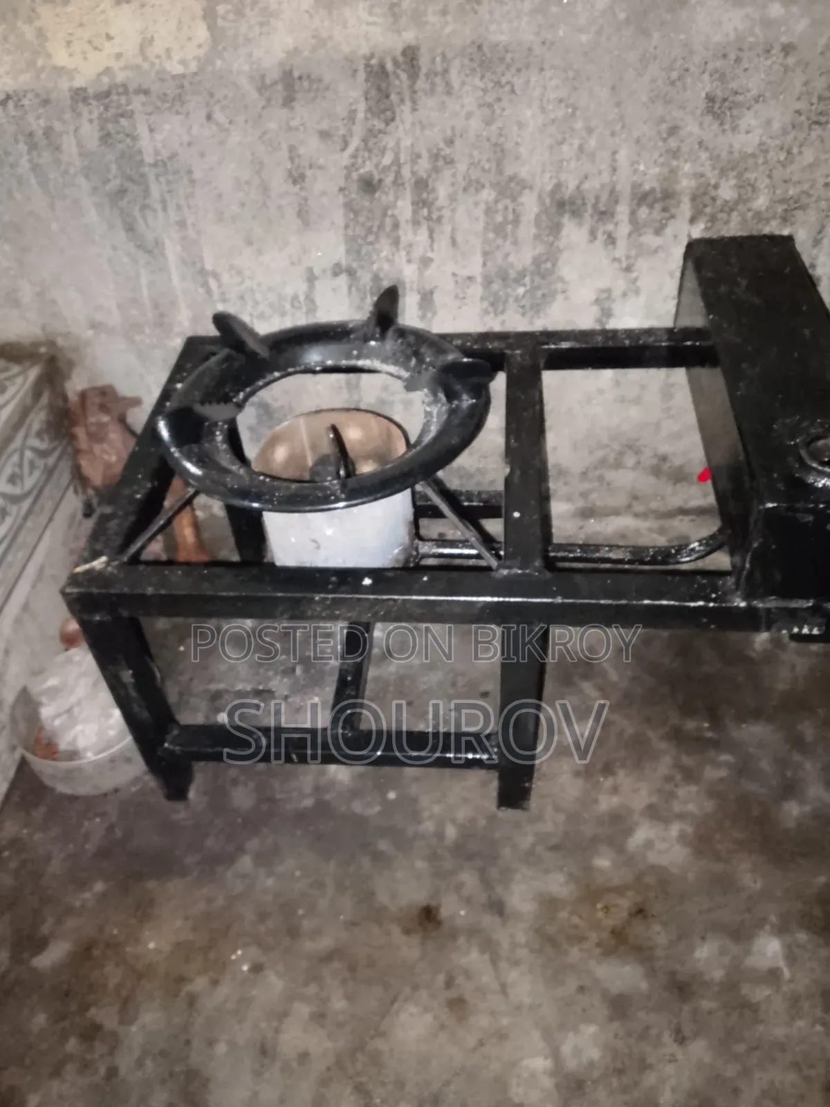 Used oil stove for a few days. Very economical.