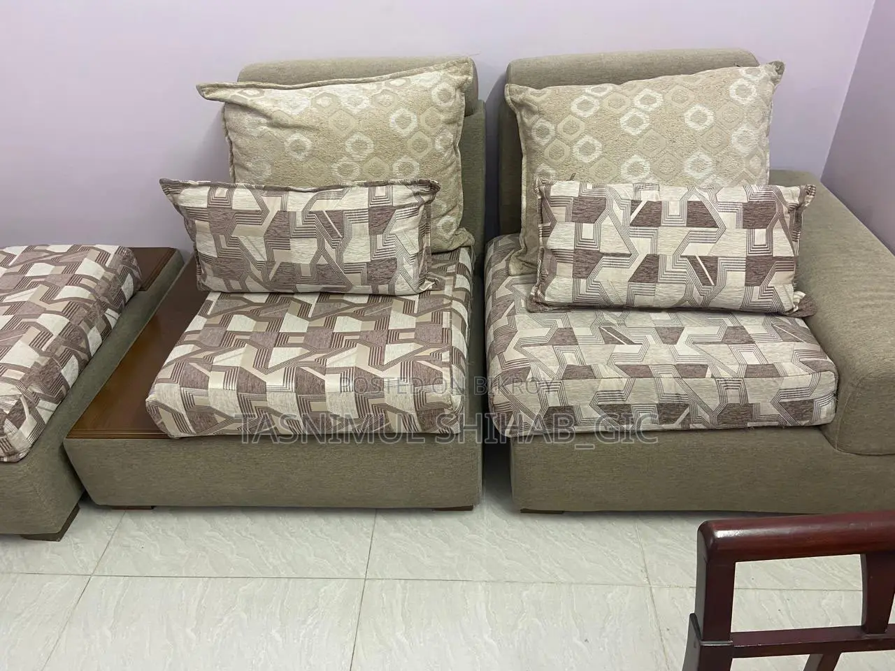 Luxury Sofa Set With Divine