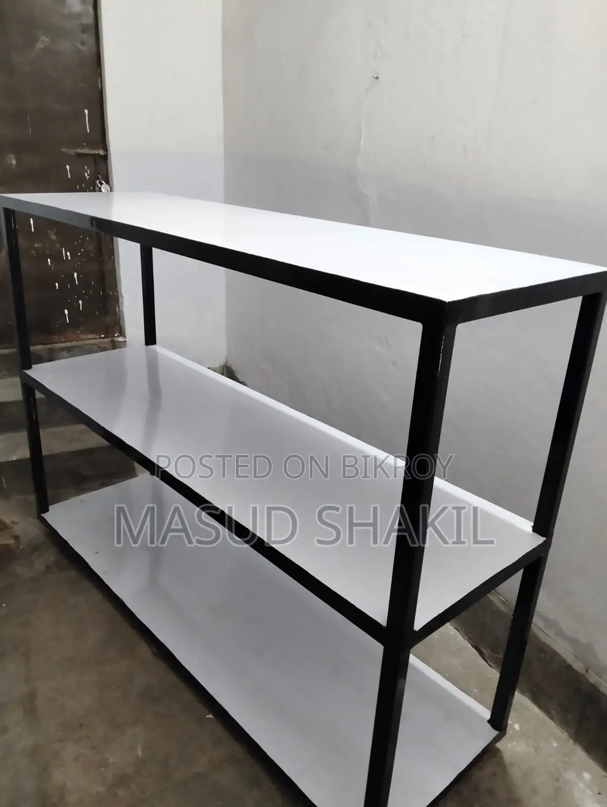 Heavy Metal Storage Rack With Wheels