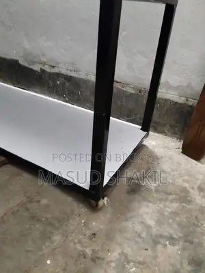 Heavy Metal Storage Rack With Wheels
