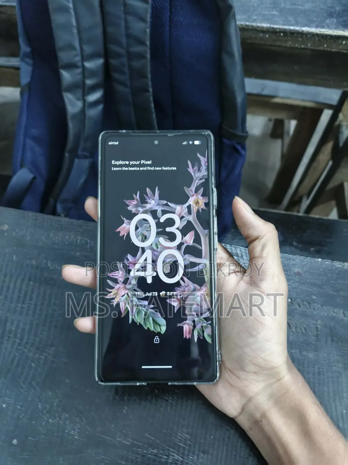 গুগল পিক্সেল ৬ ১২৮ জিবি ব্ল্যাক