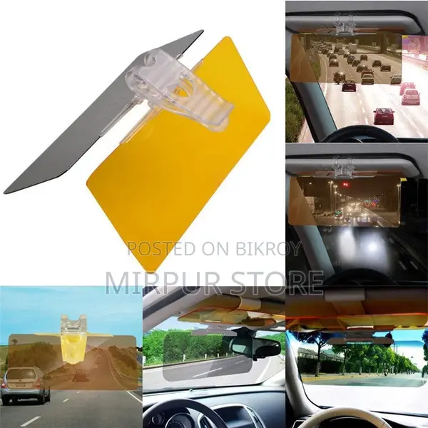 Golden HD Vision Visor for Car