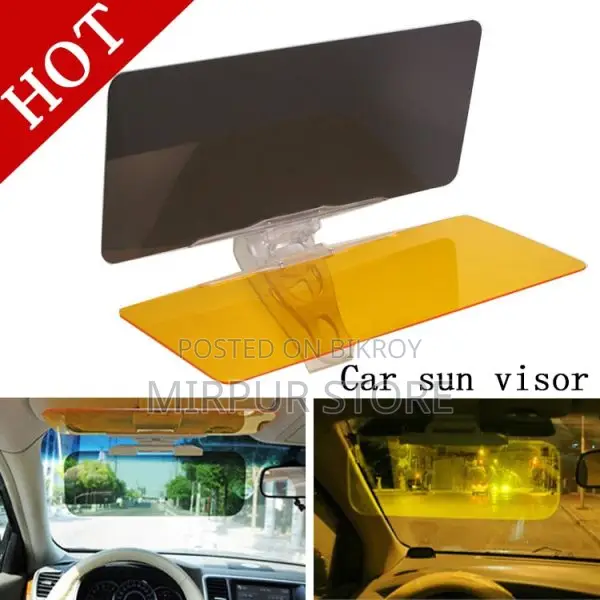 Golden HD Vision Visor for Car
