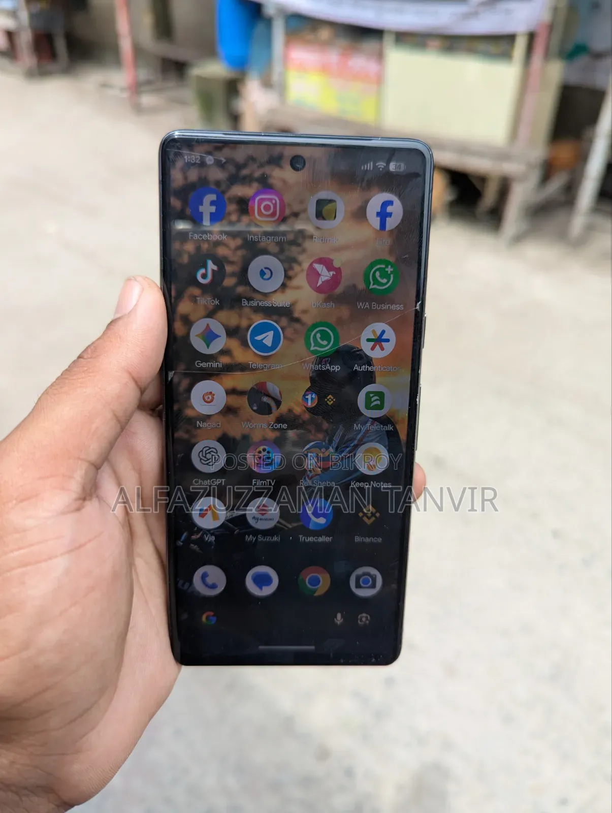 Google Pixel 7 128 GB Black