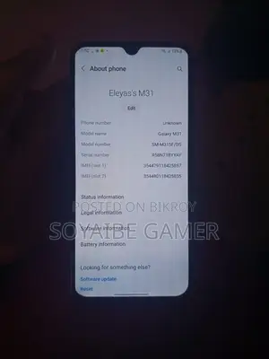 Samsung Galaxy M31 128 GB Blue