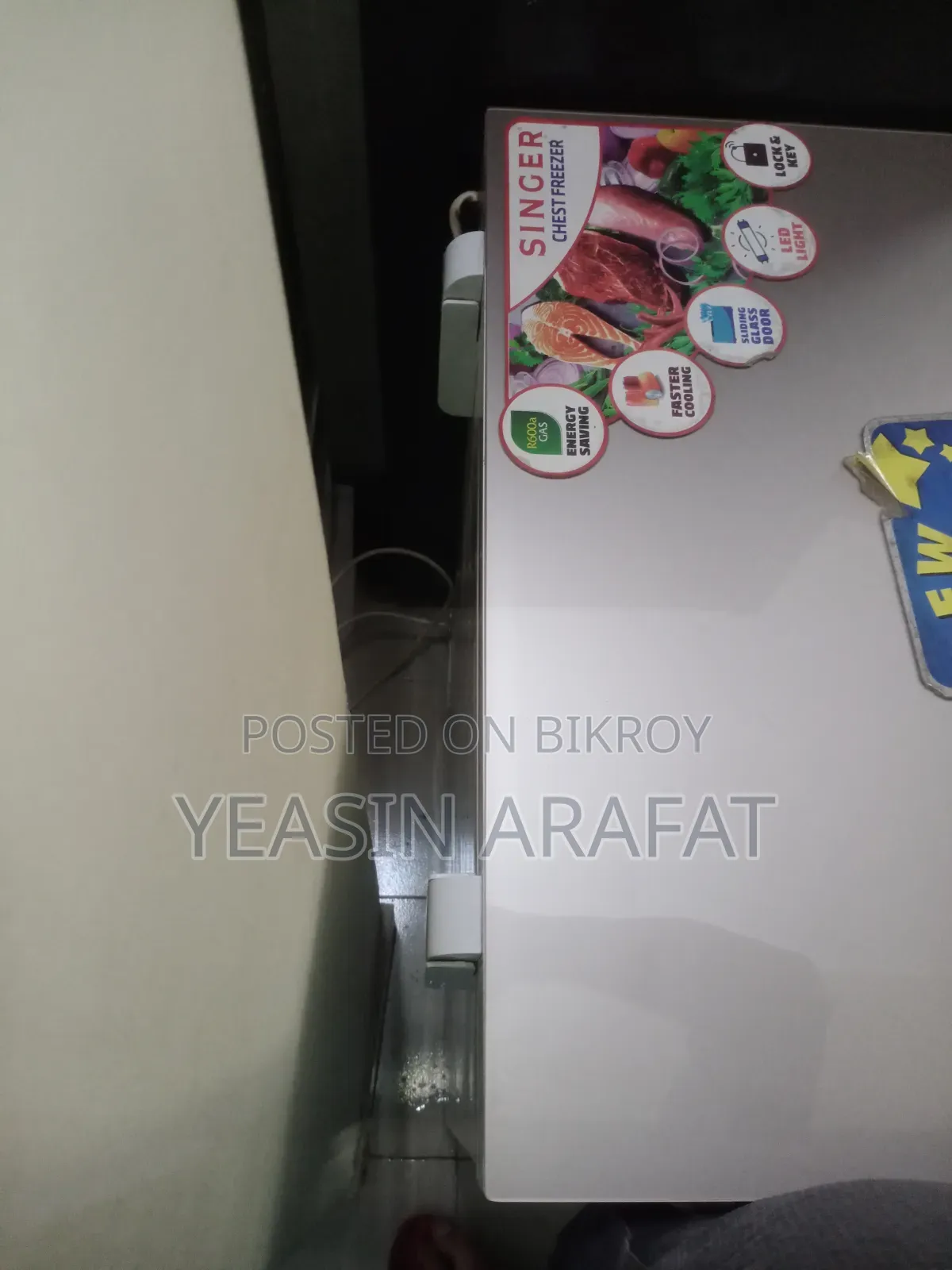 A Singer 150 Liter Deep Freezer Will Be Sold.