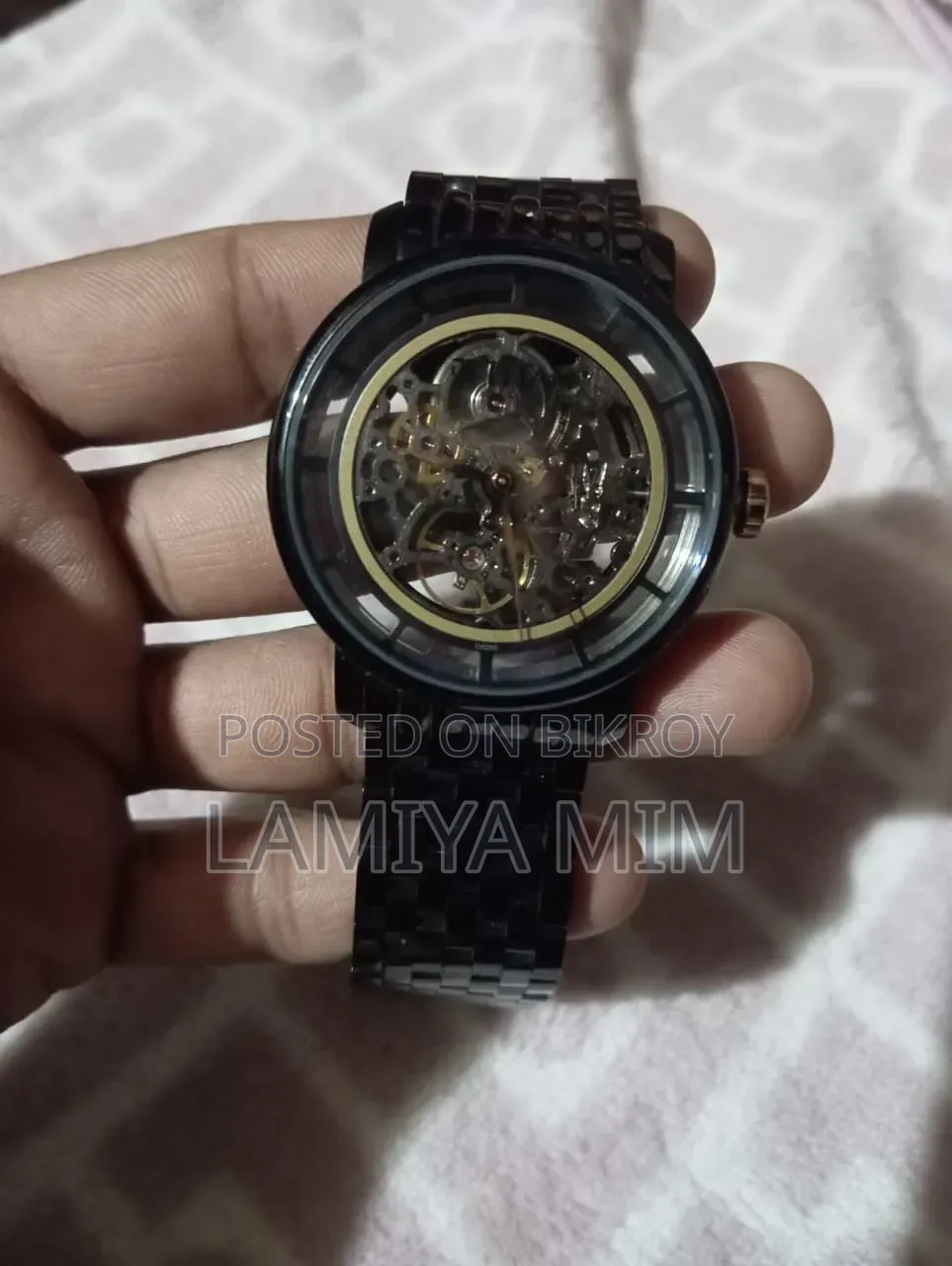 টাইটান মেকানিক্যাল ওয়াচ (মডেল নং): ৯০১৫৮কেএম০১ বিক্রি করা হবে