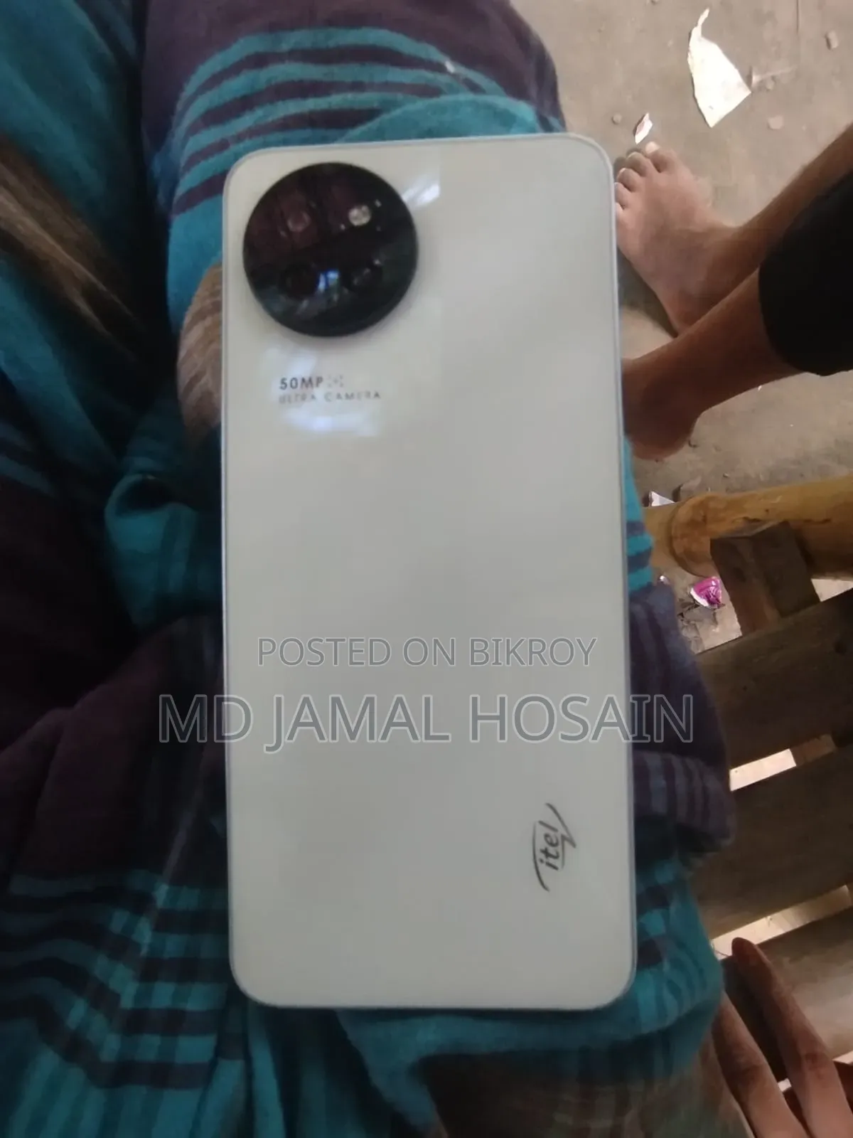 আইটেল এস২৩ ১২৮ জিবি সাদা