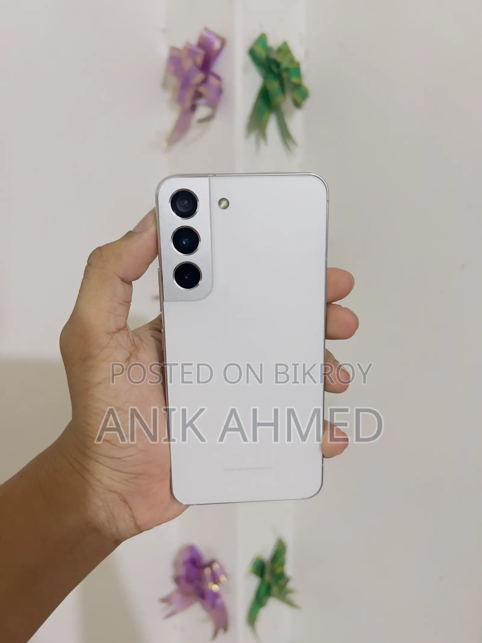 স্যামসাং গ্যালাক্সি এস২২ ৫জি ২৫৬ জিবি সাদা