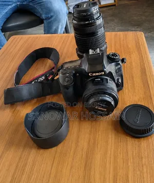 For Sale – Canon EOS 80D DSLR Camera (With Prime + Zoom Lens)