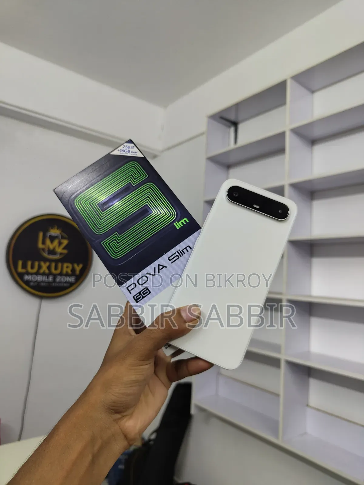 Tecno Pova Slim 5G 256 GB White