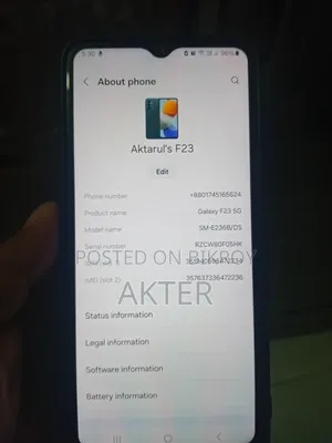 Samsung Galaxy F23 128 GB Green