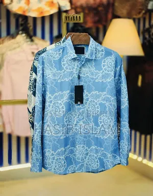 চায়না ফ্লোরাল প্রিন্ট ফুল হাতা শার্ট
