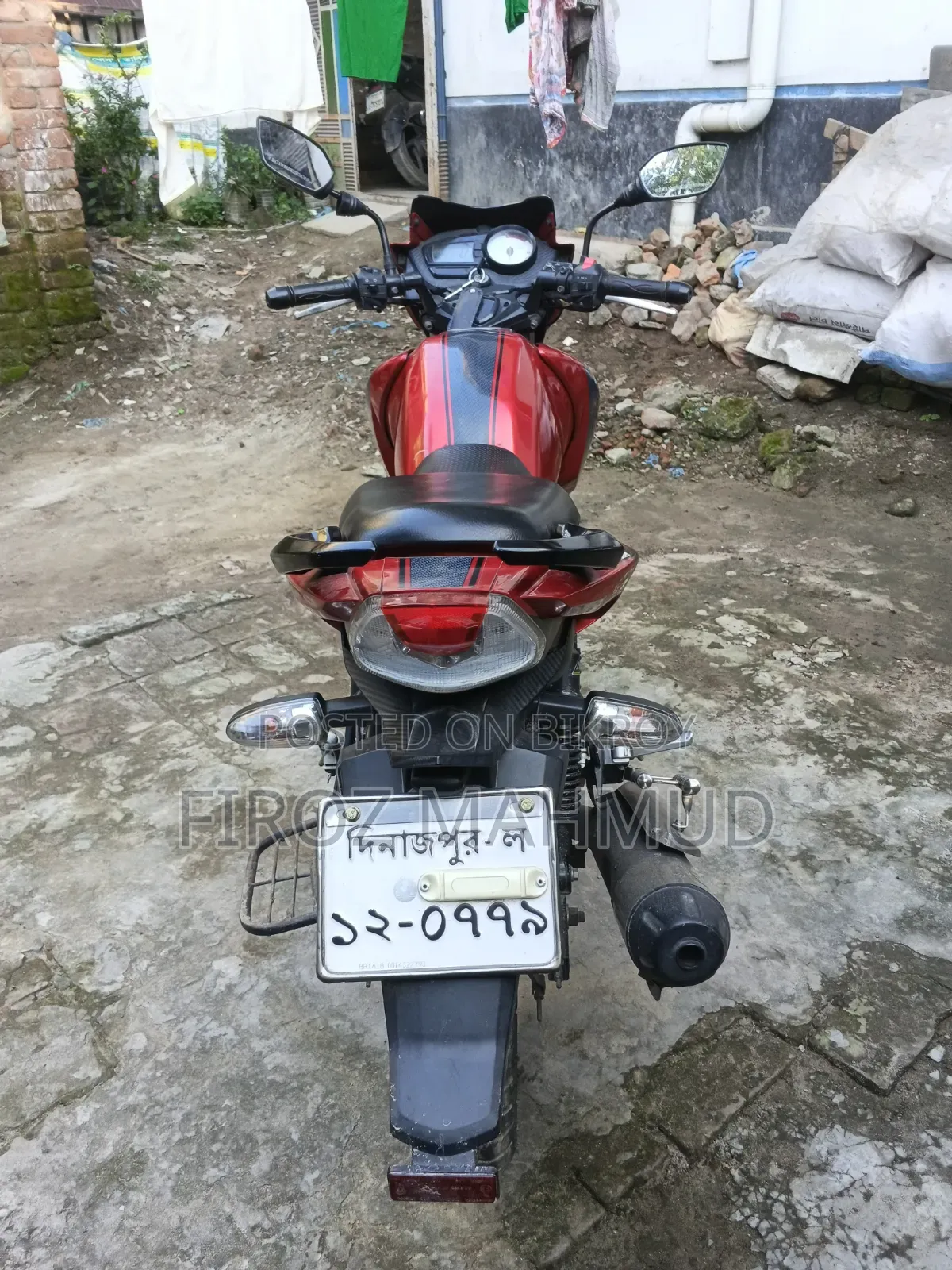 টিভিএস আপাচে আরটিআর ১৬০ ২ভি ২০১৭ রেড
