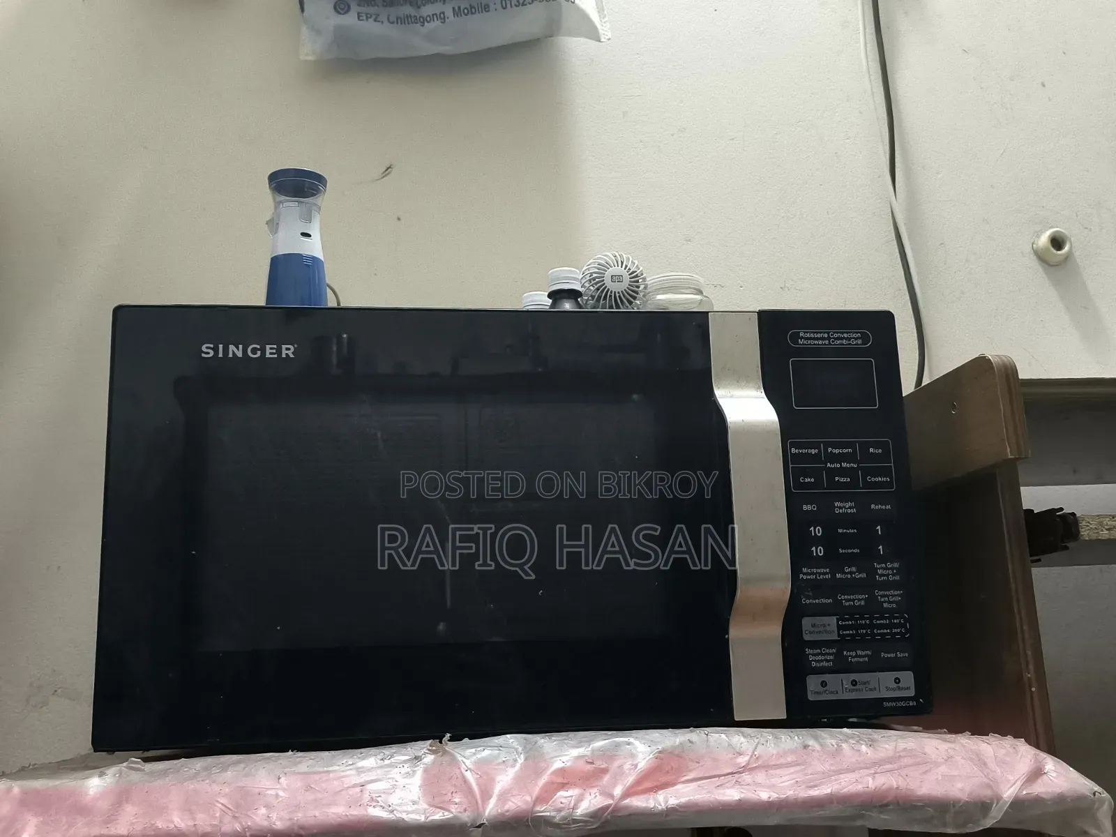 Singer Microwaved Oven Smw30gcb8