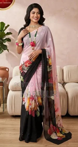 রঙধনু জর্জেট শাড়ি (Rongdhonu Georgette Saree)