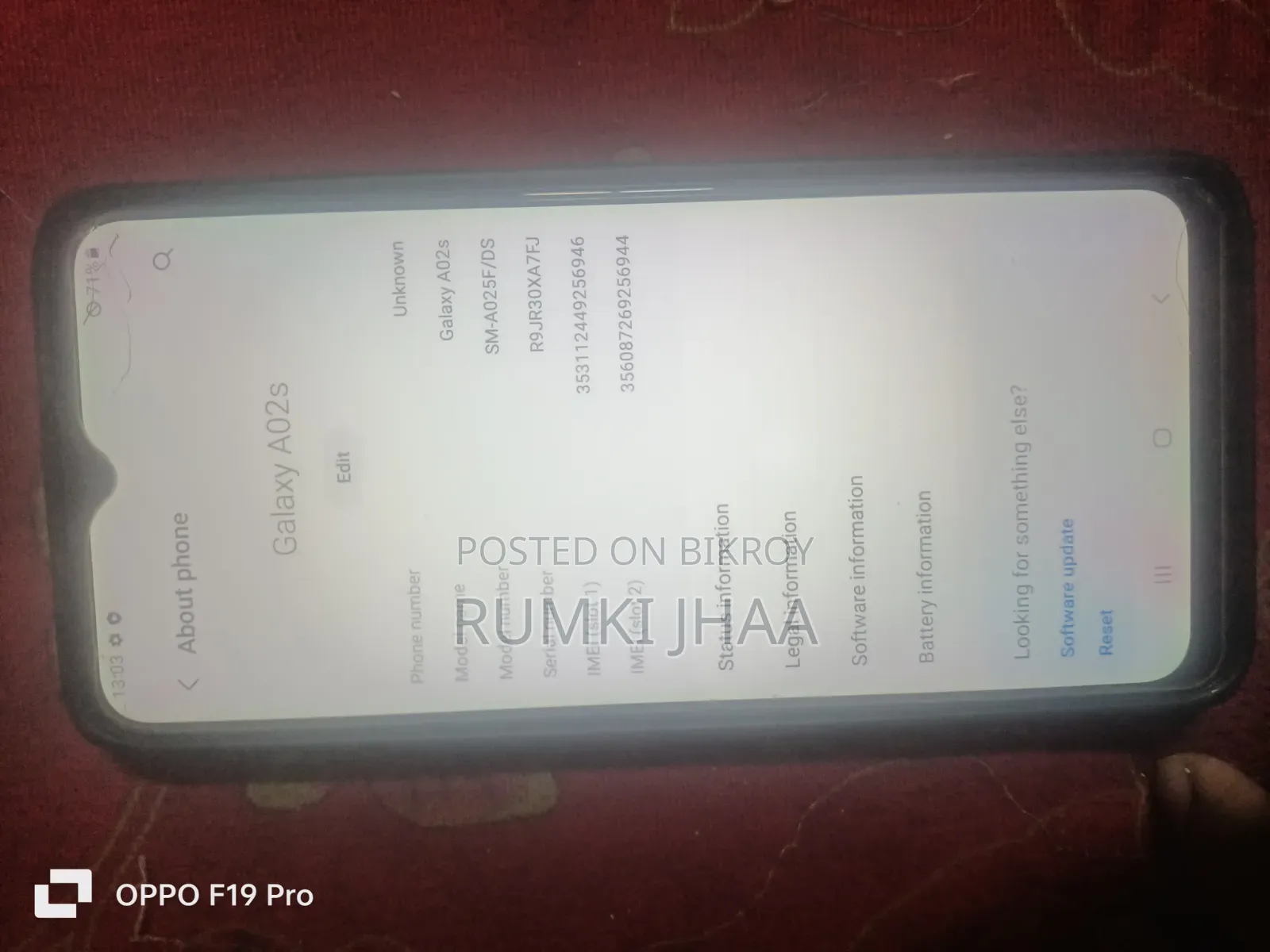 Samsung Galaxy A02S 64 GB Black