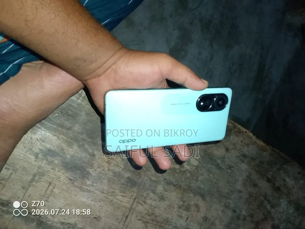 ওপ্পো এ৫৮ ১২৮ জিবি