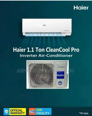 Haier HSU-13CleanCool (INV) (Pro) 1.1 Ton INVERTER AC With EMI