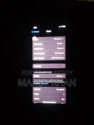 Apple iPhone X 256 GB Black