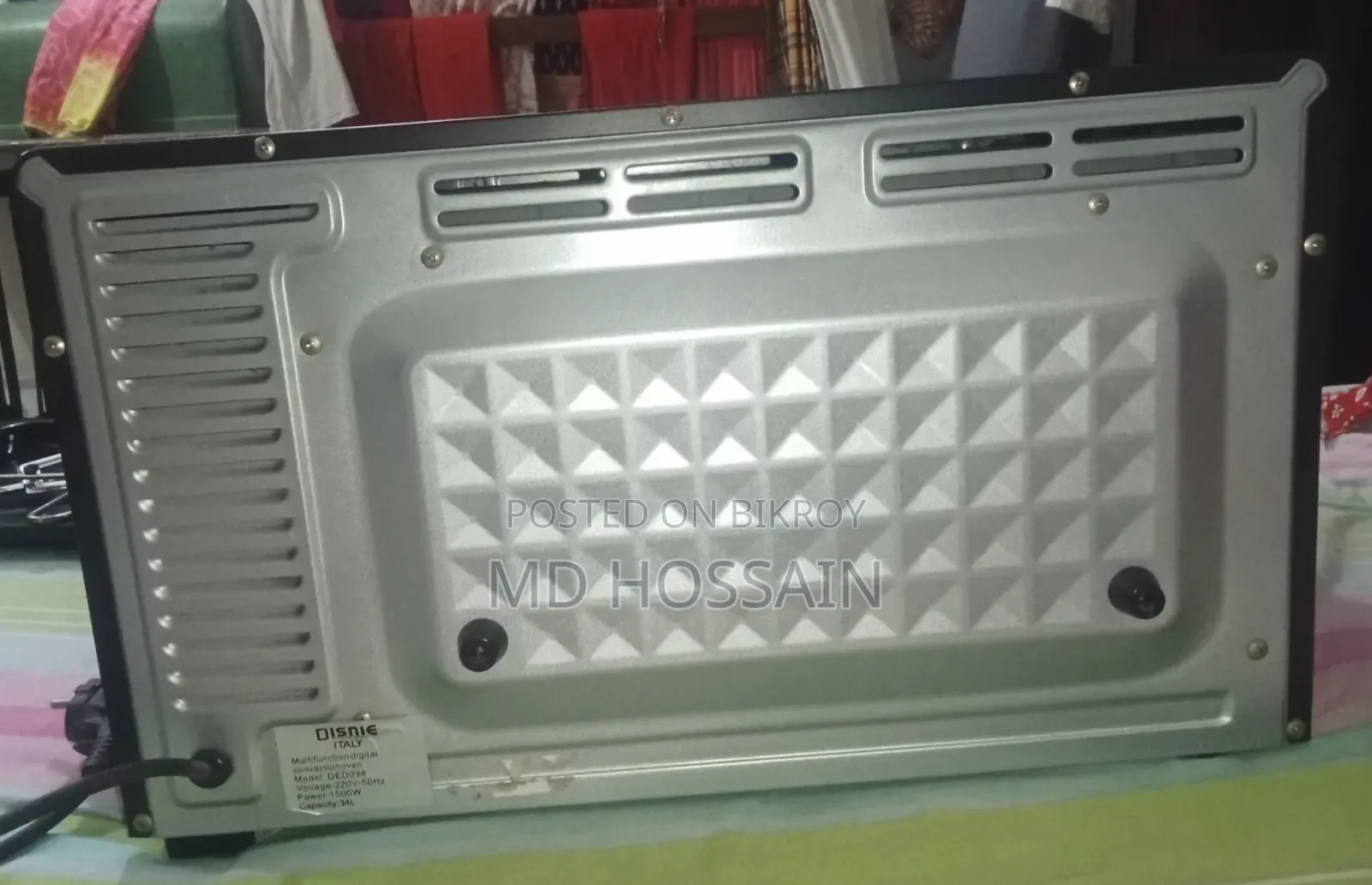 Disnie Italy DED034 34L Digital Combination Oven (11-in-1) | Like New