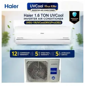 UVCool Inverter Pro Split AC Haier 1.6 Ton (INV)(Pro) (Official)