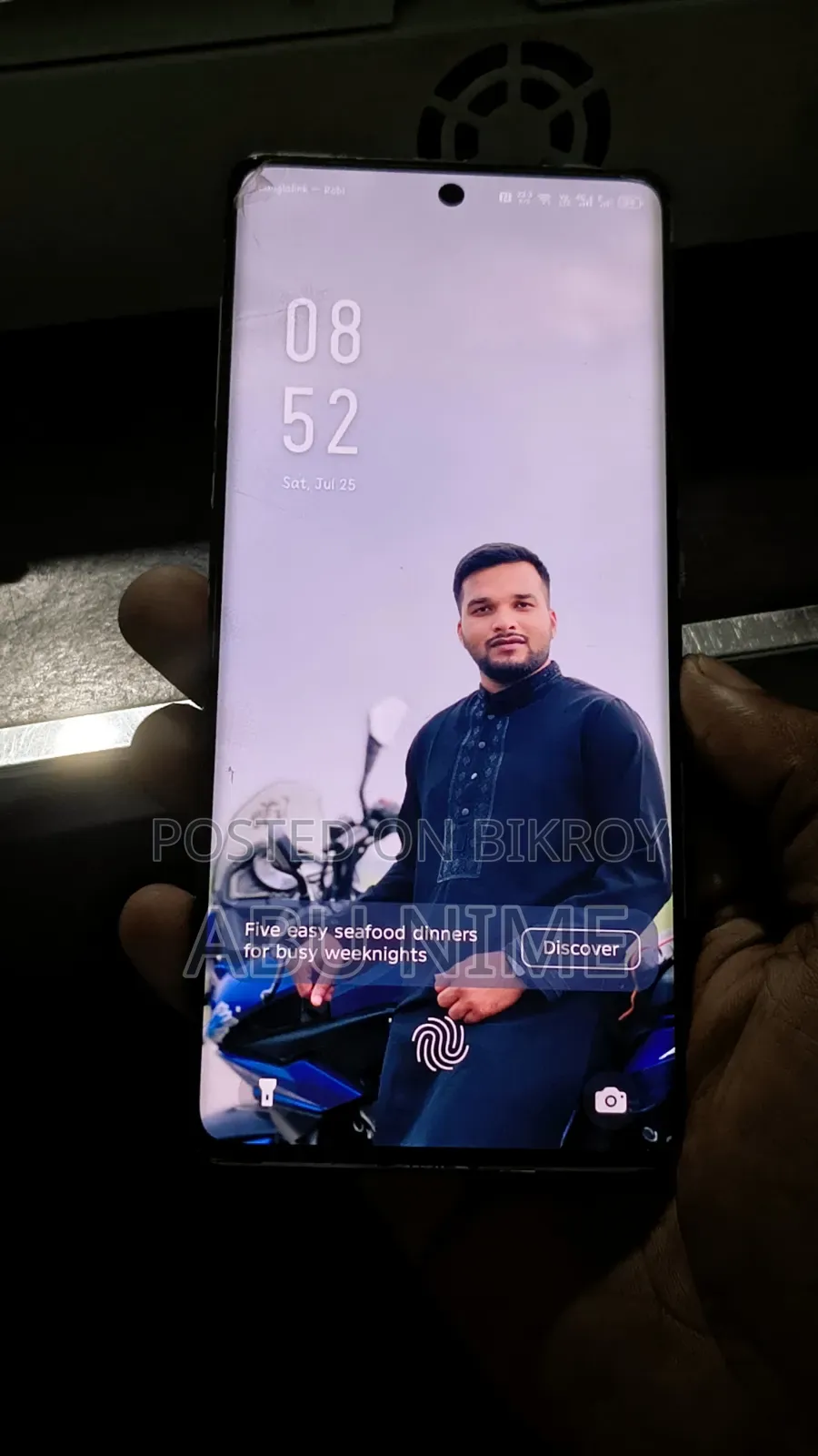 New Infinix Hot 50 Pro+ 4G 256 GB White