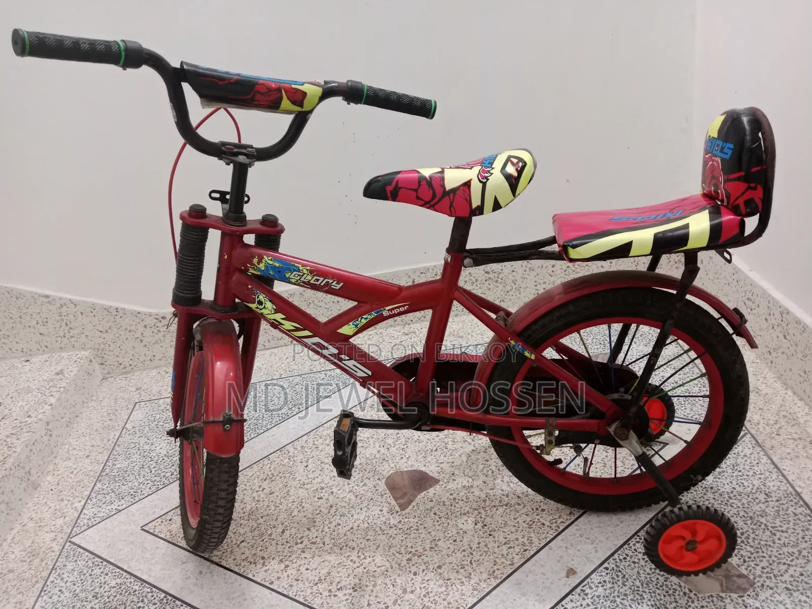 Bicycle for sale, just like new, size 16