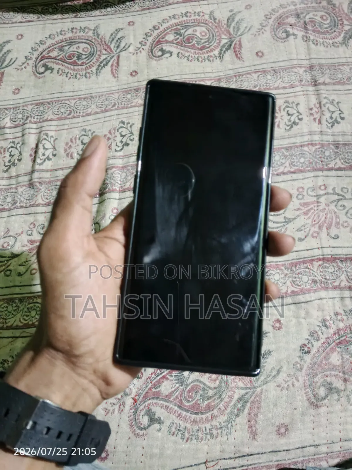 স্যামসাং গ্যালাক্সি নোট ১০ প্লাস ৫জি ৫১২ জিবি পার্পল