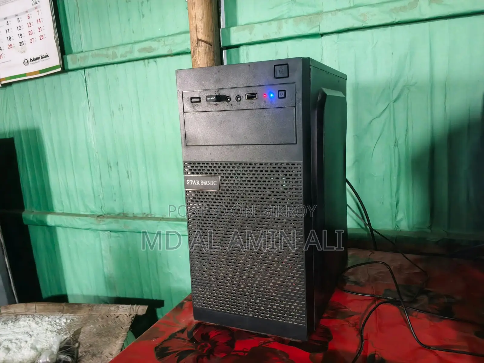 ডেস্কটপ কম্পিউটার গিগাবাইট ৮জিবি ইন্টেল কোর আই৩ এসএসডি ১২৮জিবি