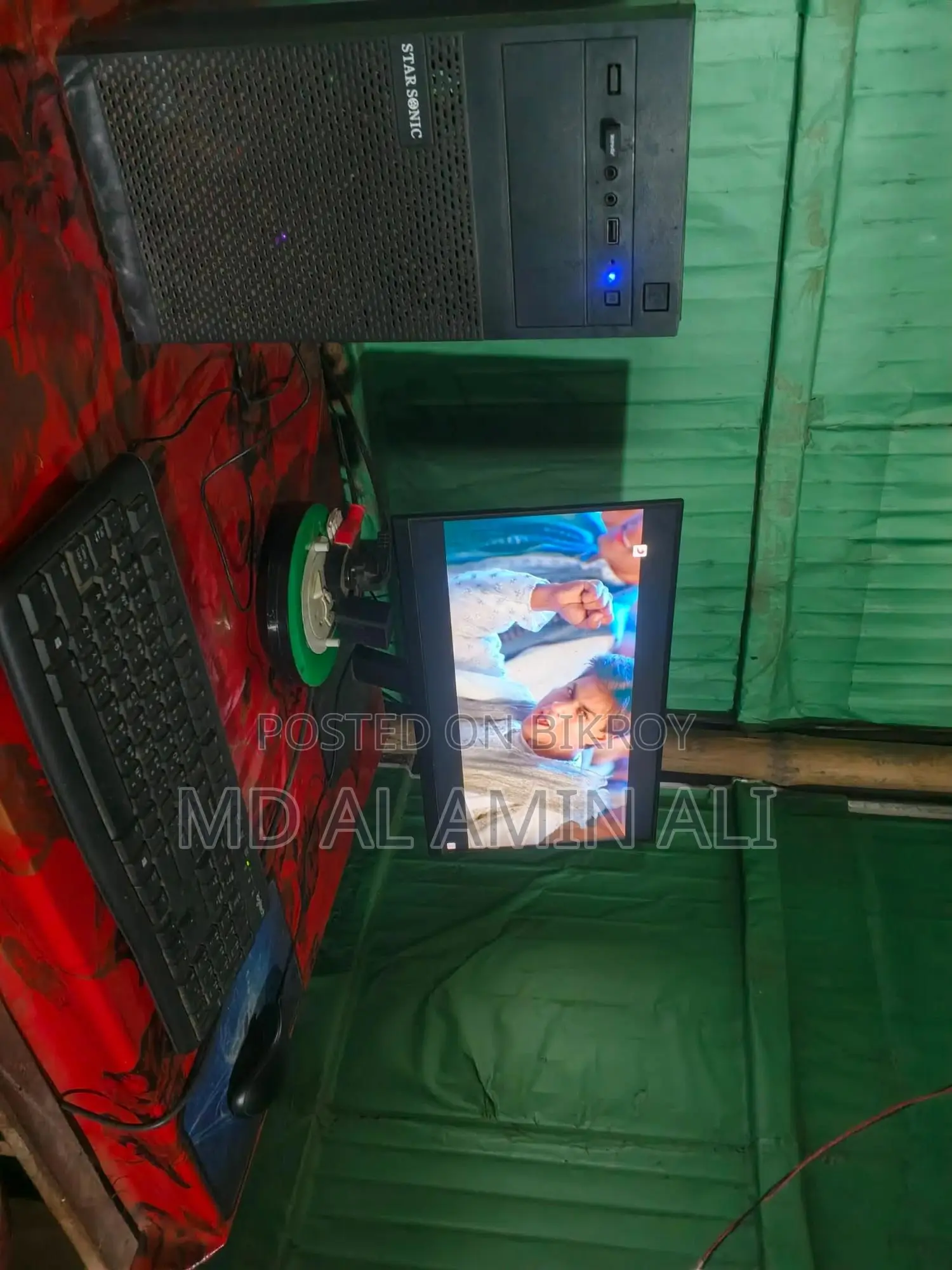ডেস্কটপ কম্পিউটার গিগাবাইট ৮জিবি ইন্টেল কোর আই৩ এসএসডি ১২৮জিবি