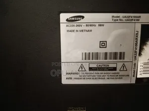 32" SAMSUNG Non Smart TV Broken Panel