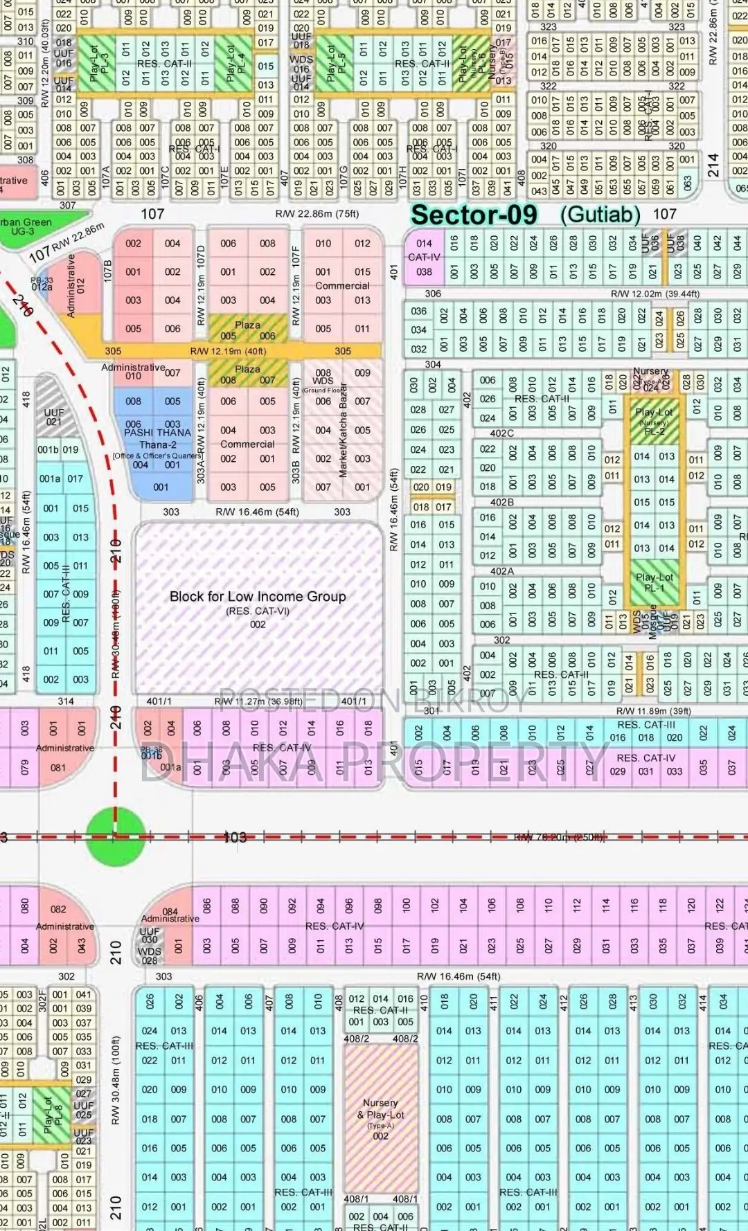 54/75ft Corner 9.75 Katha West at Sector-9