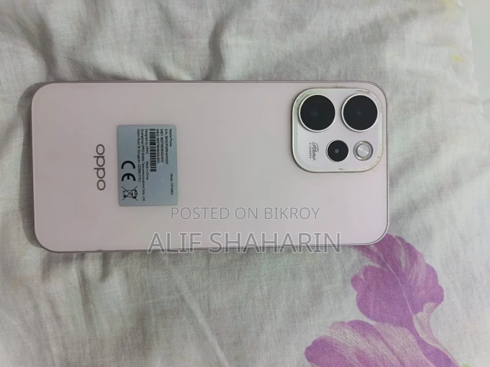 New Oppo Reno 256 GB Pink