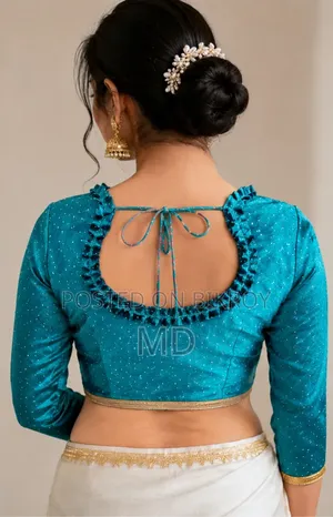 Stylish Shiny Silk Blouse | Princess Cut Design | New Collection