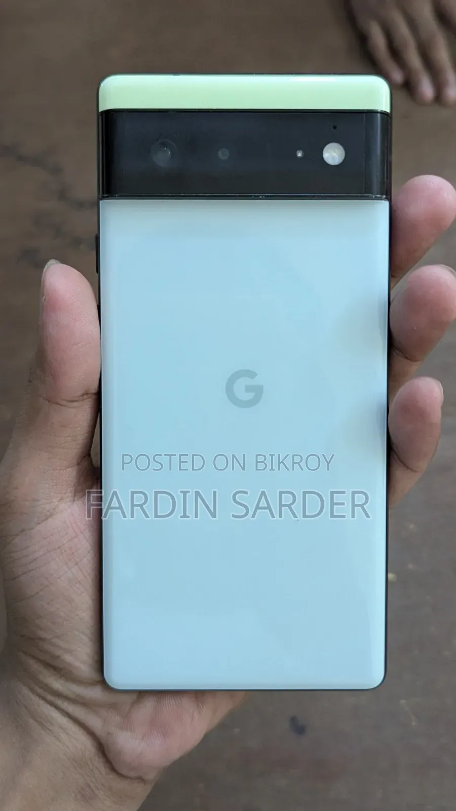 গুগল পিক্সেল ৬ ১২৮ জিবি হোয়াইট