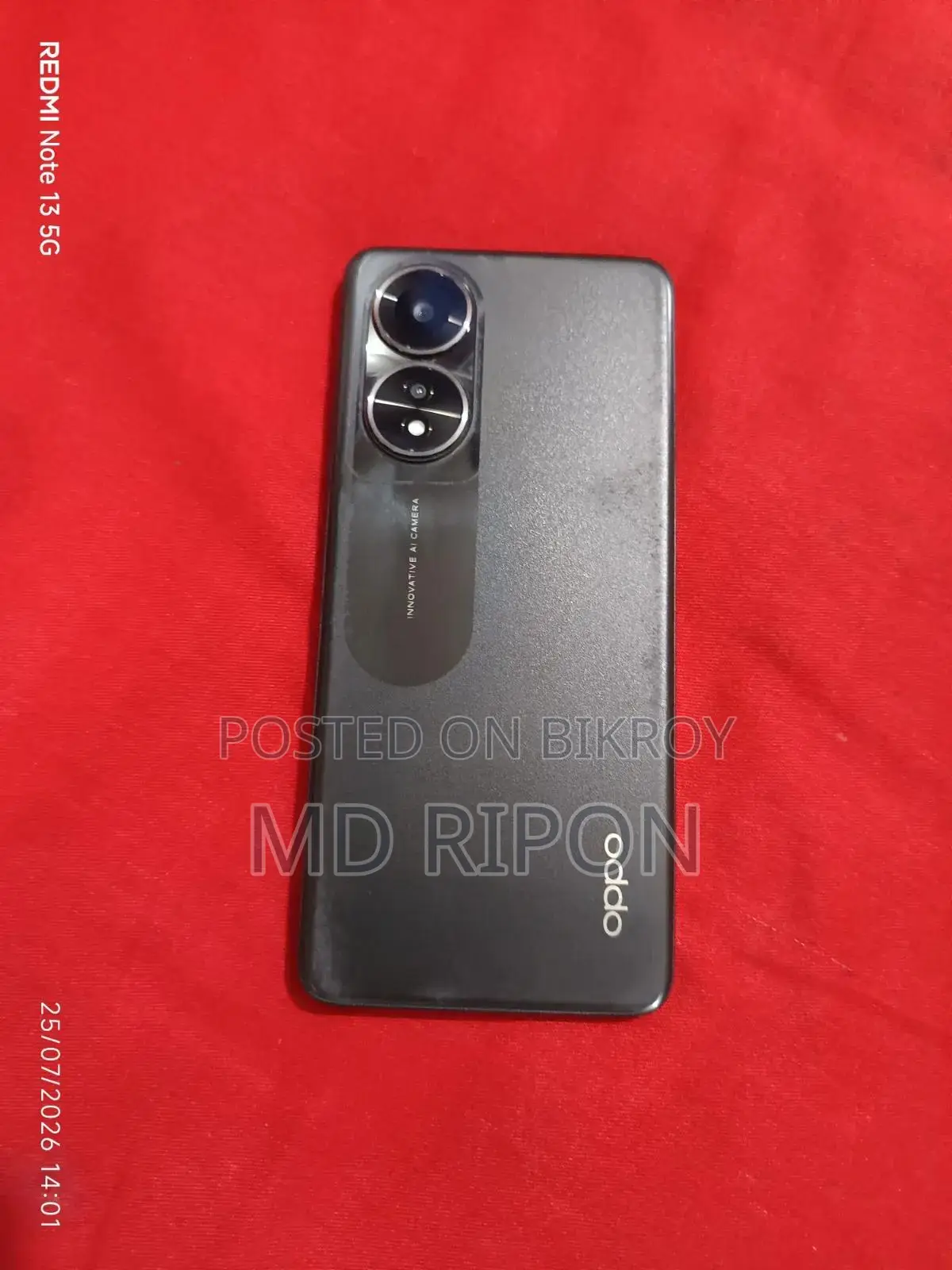 Oppo A58 128 GB Black