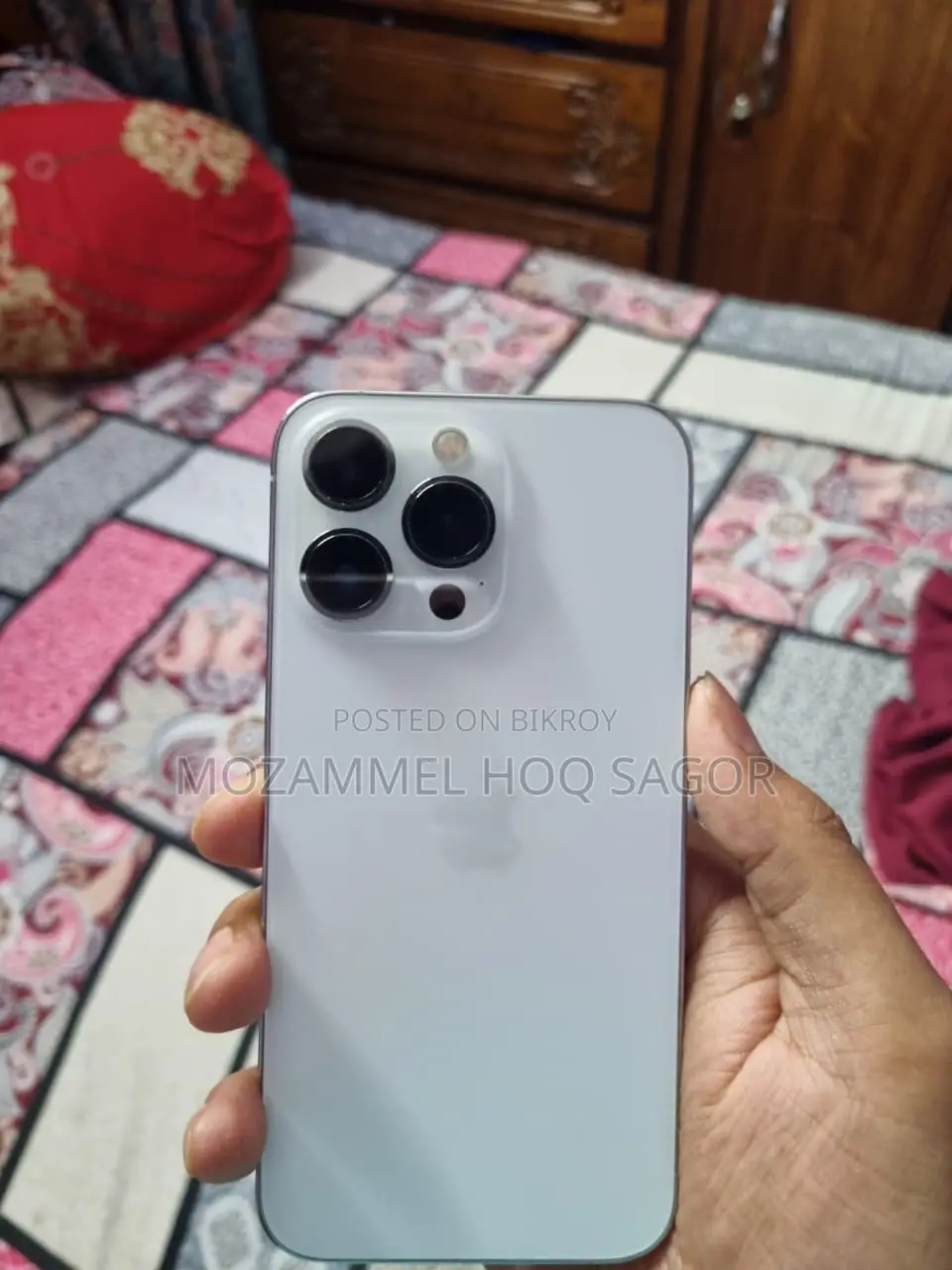 অ্যাপল আইফোন ১৩ প্রো ২৫৬ জিবি সিলভার