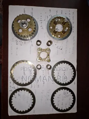 TVS RTR 160 2V Clutch Plate Full Set.