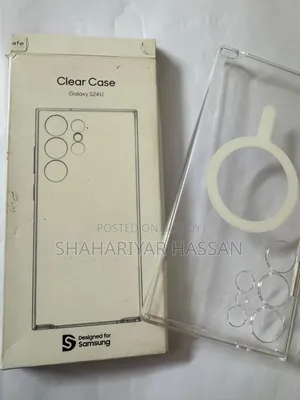 Samsung S24 Ultra Case (Crystal White)