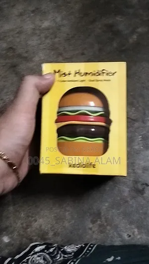 Burger-Shaped Mini Mist Humidifier