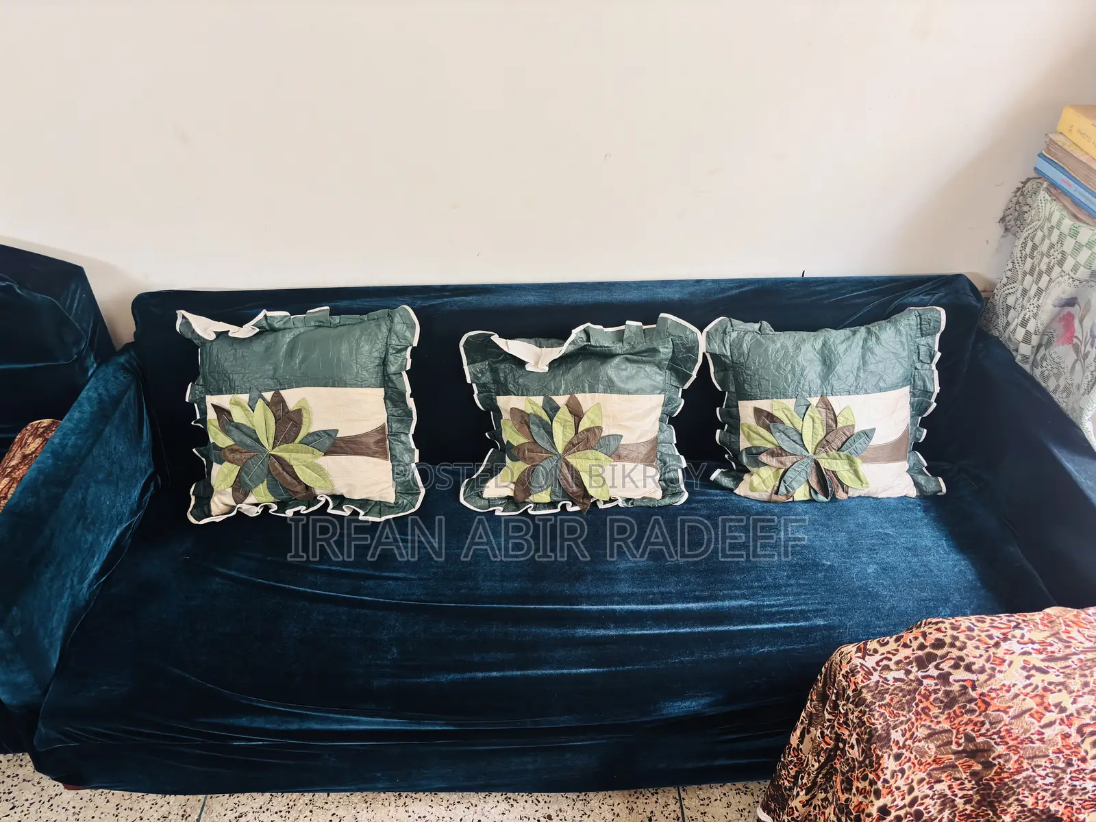3 Seated Sofa With Cover