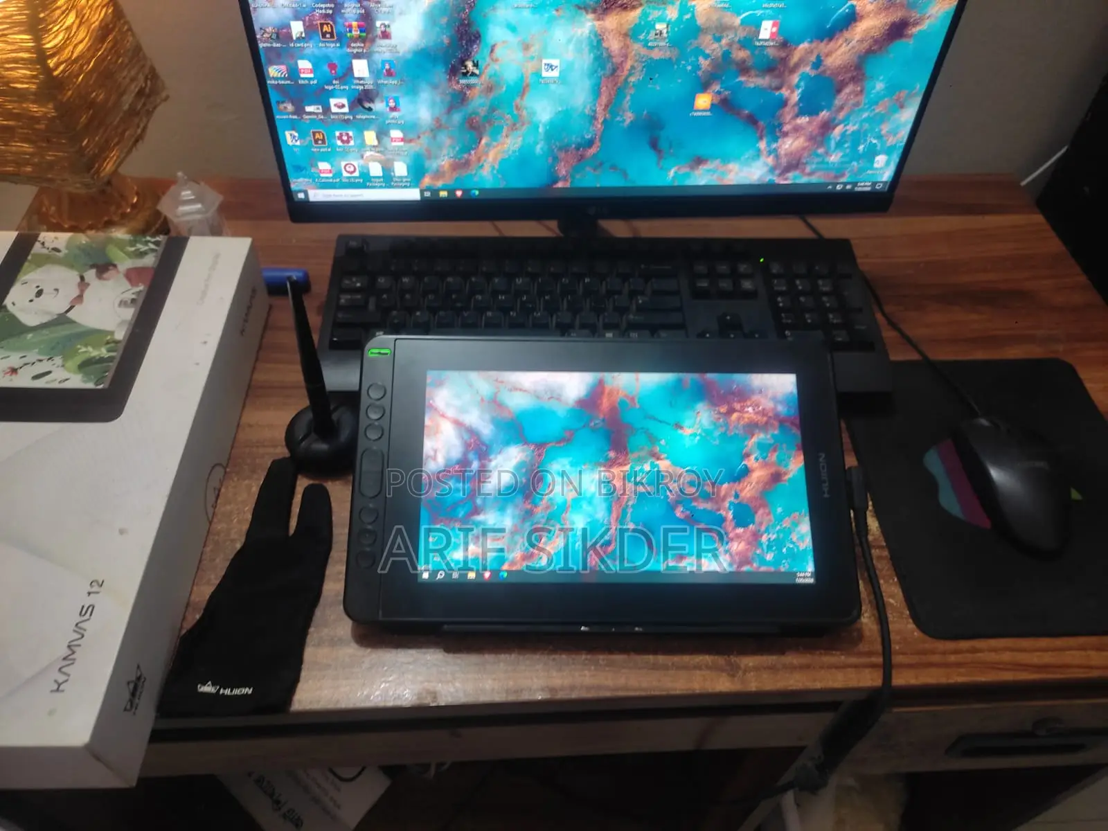 Huion Kamvas 12 Graphics Drawing Tablet