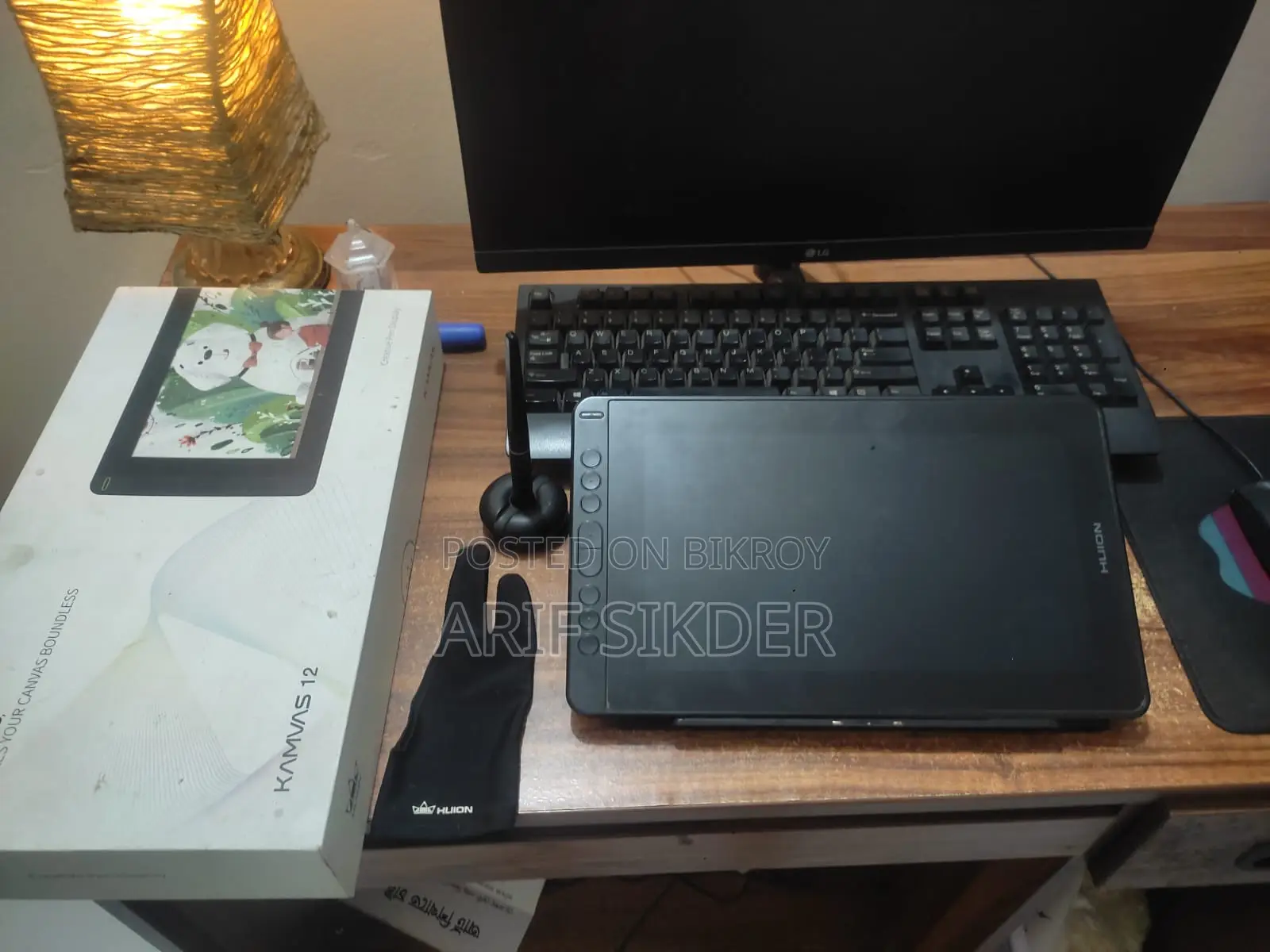 Huion Kamvas 12 Graphics Drawing Tablet