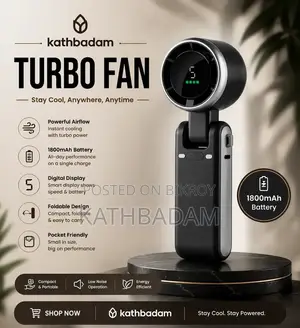 পোর্টেবল মিনি টার্বো ফ্যান